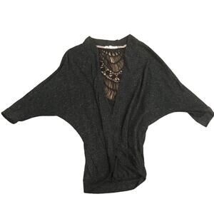 Women's Rewind 3/4 Sleeve Non Closure Sweater XS